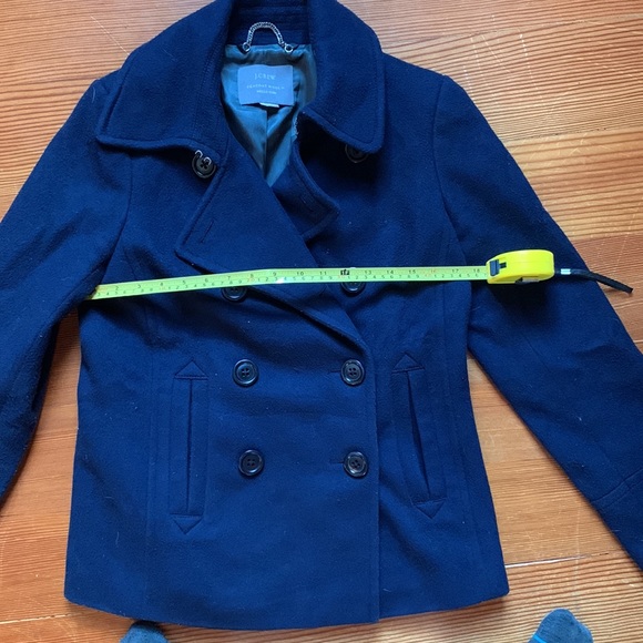 Jcrew navy wool pea coat by Nello Gori size medium - Picture 5 of 5